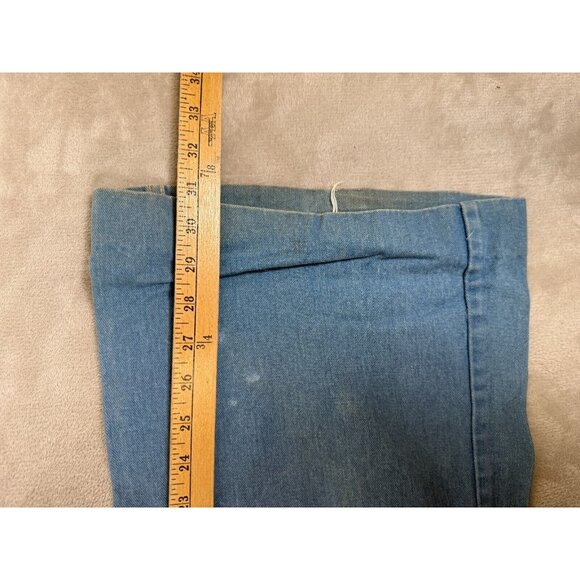 Vintage STE.LVCIEN Men’s Flared Bell Bottom Jeans 9 Long 33 x 37 - Picture 13 of 14